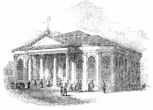 New Corn Exchange at Ipswich, 1850. Creator: Unknown