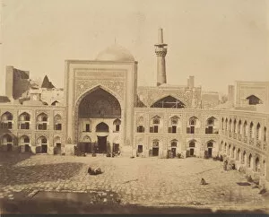Pesce Collection: [New Court of Imam Riza, MESHED], 1840s-60s. Creator: Possibly by Luigi Pesce