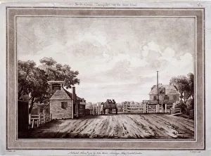 Toll Prints: New Cross turnpike on the Old Kent Road, Deptford, London, 1783. Artist: Robert Laurie