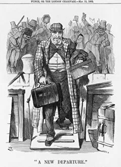 Chief Secretary For Ireland Collection: A New Departure, 1882. Artist: Joseph Swain