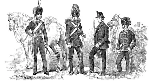 Jackets Prints: New Dresses for the Artillery, 1854. Creator: Unknown