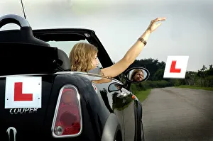 Motor Prints: A New Driver Passes her Driving Test