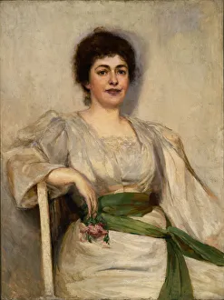 New England Hostess, late 19th-early 20th century. Creator: Gerard Barry New England Hostess, late 19th-early 20th century. Creator: Gerard Barry