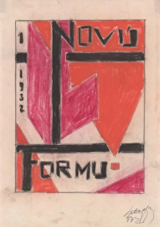 Vienna Secession Prints: New form - graphic design, 1932-1933. Creator: Zolo Palugyay