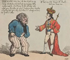John Bull Collection: A New French Phantasmagoria, 1803. 1803. Creator: Thomas Rowlandson