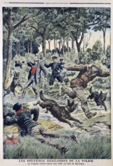 Images Dated 31st January 2006: The New French Police Auxiliaries, 1907