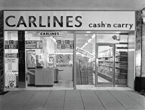 Barnsley Prints: The new generation of cash and carry, Goldthorpe, South Yorkshire, 1960