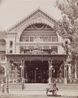 Porch Prints: New Hotel, c1880. Creator: Abdullah Freres