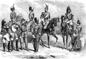 New Imperial Guard; The French Imperial Guard, 1854. Creator: Unknown