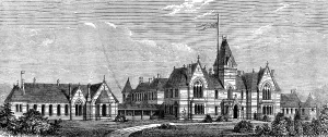 Greater Manchester Prints: The new Infirmary at Wigan, 1873. Creator: Unknown