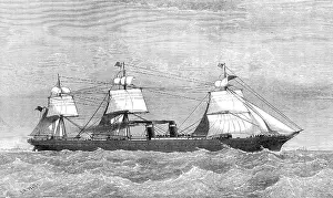 Wells J R Prints: The new Inman steamer City of Richmond, 1874. Creator: Unknown