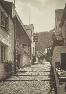 Cobbles Prints: The New Inn, Clovelly. From the album: Photograph album - England