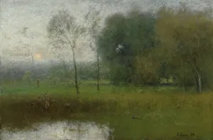 Clark Art Institute Prints: New Jersey Landscape, 1891. Creator: George Inness