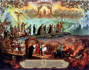 Chromolithograph Collection: The New Jerusalem, c1900
