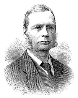 James Russell Sons Prints: The new judge, Mr. J. C. Lawrance, Q.C. M.P. 1890. Creator: Unknown