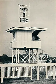The New Judges Box, Kempton Park, c1940