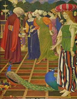 Fictional Character Gallery: New Lamps for Old, 1901. Creator: Joseph Edward Southall