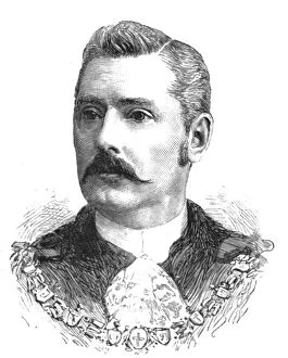 Chain Of Office Gallery: The new Lord Mayor and Sheriffs; Mr. A.J. Newton, Sheriff of London and Middlesex, 1888