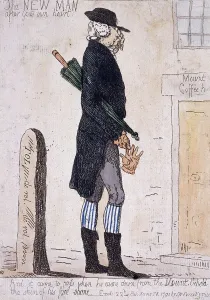 Coffee House Gallery: The new man after Gods own heart, 1791