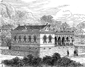 Xiamen Fujian China Prints: New masonic hall, Koolangsu, Amoy, 1880. Creator: Unknown