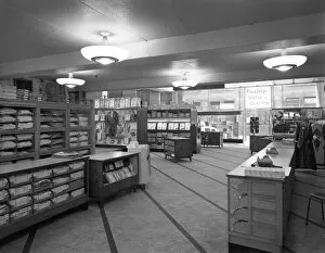 Tailors Shop Collection: The new mens central tailoring department at the Co-op, Barnsley, South Yorkshire, 1961