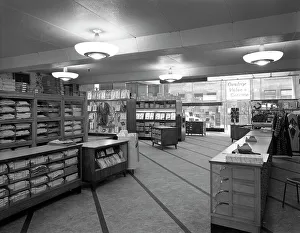 Tailors Shop Collection: The new mens central tailoring department at the Co-op, Barnsley, South Yorkshire, 1961