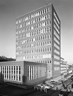Sheffield Gallery: New metallurgy block shortly after completion, Sheffield University, South Yorkshire, 1966