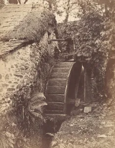 Cyathea Prints: The New Mill, near Lynton, North Devon, 1856. Creator: John Percy