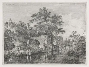 Front of the New Mills, 1813. Creator: John Crome (British, 1768-1821)