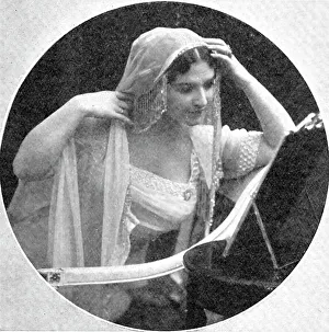 The new Mimi: Mlle. Kousnietzoff in La Bohème, 1909. Creator: Dover Street Studios