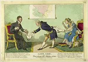 King Of The Belgians Collection: A New Mode of Presenting Two Addresses at Once, published February 1818