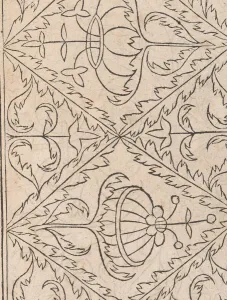 Pattern Book Prints: New Modelbüch allen Nagerin u. Sydenstickern (Page 25r), 1556. Creator: Hans Hoffman