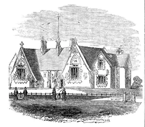 New National Schools, Hemel-Hempstead, Herts. 1856. Creator: Unknown