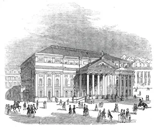 Lisbon Prints: The new National Theatre, Lisbon, 1845. Creator: Unknown