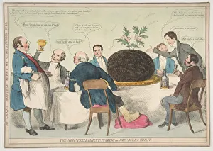 Mclean Prints: The New Parliament Pudding or John Bulls Treat, ca. 1832. Creator: Unknown