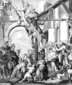 Magi Prints: The New Picture for the National Gallery - The Adoration of the Magi - painted by Paul Veronese