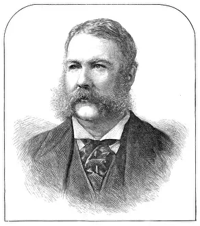 London Stereoscopic Photographic Co Prints: The new President of the United States, General Chester A. Arthur, 1881. Creator: Unknown