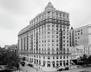 Multi Storey Prints: The New Raleigh, Washington, D.C. between 1910 and 1920. Creator: Unknown