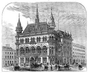 Gentlemans Club Prints: The new Reform Club, Manchester, 1871. Creator: Unknown