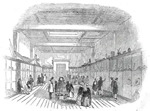 Display Case Gallery: New room at the British Museum, 1845. Creator: Unknown