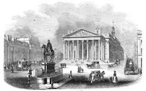 Arthur Wellesley Gallery: The new Royal Exchange, 1844. Creator: Unknown
