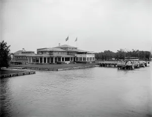 Club House Prints: New Rushmere, St. Clair Flats, Mich. between 1900 and 1920. Creator: Unknown
