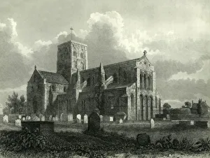 Smith Prints: New Shoreham Church, 1835. Creator: Charles J Smith
