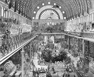 Trade Fair Prints: New South Wales Agricultural Exhibition, 1872. Creator: Unknown