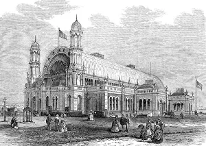 Trade Fair Prints: New South Wales Agricultural Exhibition, 1872. Creator: Unknown