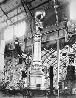 Centenary Gallery: New South Wales Room of Minerals and Rocks, Centennial International Exhibition, Australia, 1888