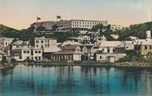The New St. George Hotel, St. Georges, Bermuda, early 20th century. Creator: Unknown