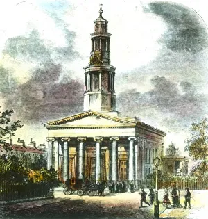 New St. Pancras Church, 19th century. Creator: Unknown