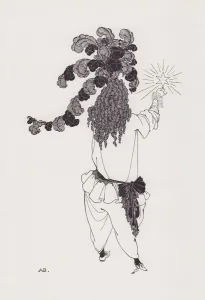Publishing House Gallery: The New Star, 1895-1896. Creator: Aubrey Beardsley