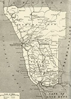 The New Territory which General Botha added to the Empire, 1916. Creator: Unknown
